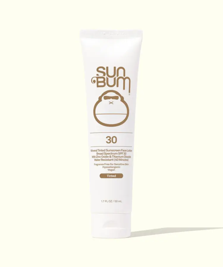 Sun Bum MINERAL SPF 30 TINTED SUNSCREEN FACE LOTION