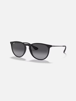 RAY BAN ERIKA CLASSIC RUBBER BLACK/LIGHT GREY GRADIENT DARK GREY