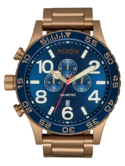 Nixon 51-30 CHRONO DESERT GOLD/ARLES BLUE