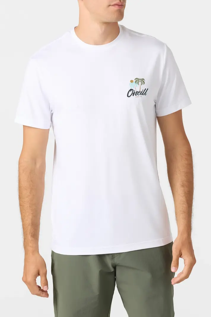 O'Neill HOMMES TRVLR UPF TEE PALMS