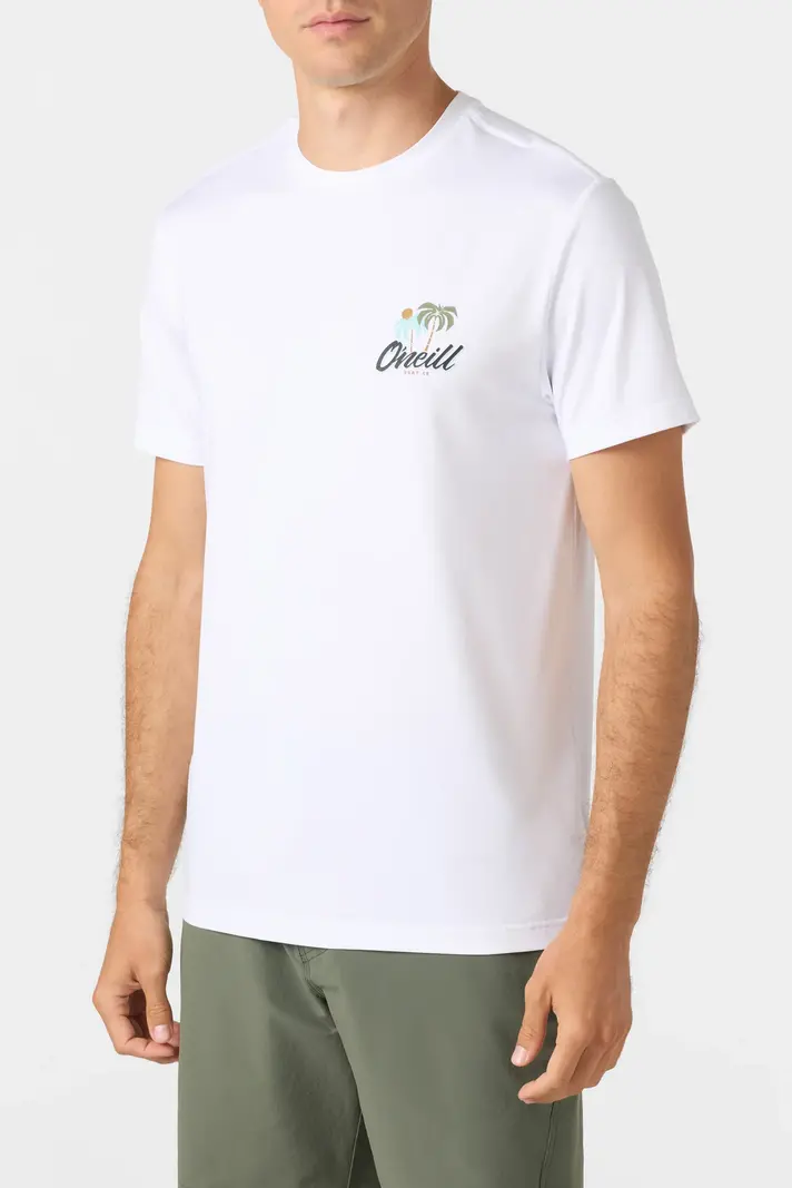 O'Neill HOMMES TRVLR UPF TEE PALMS