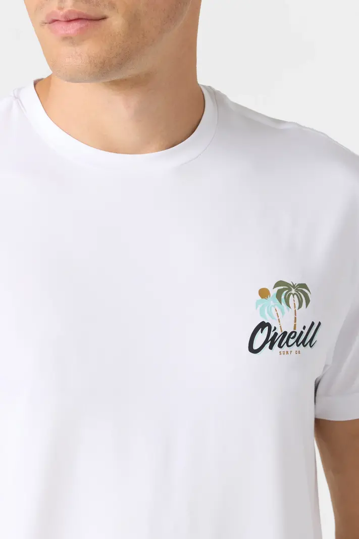 O'Neill HOMMES TRVLR UPF TEE PALMS