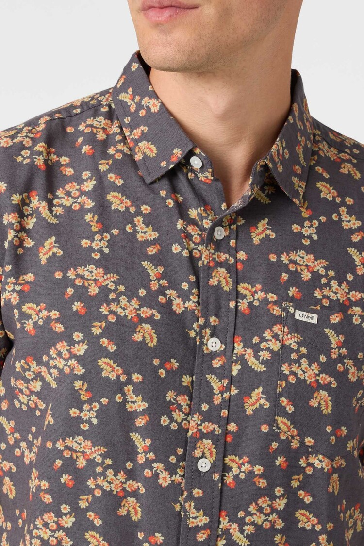 O'Neill MEN'S OG ECO PRINT STANDARD WOVEN TEE