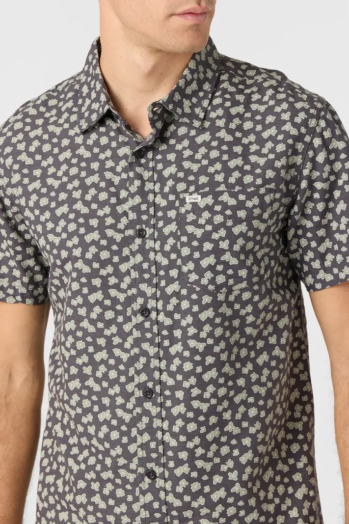 O'Neill MEN'S OG ECO PRINT STANDARD WOVEN TEE