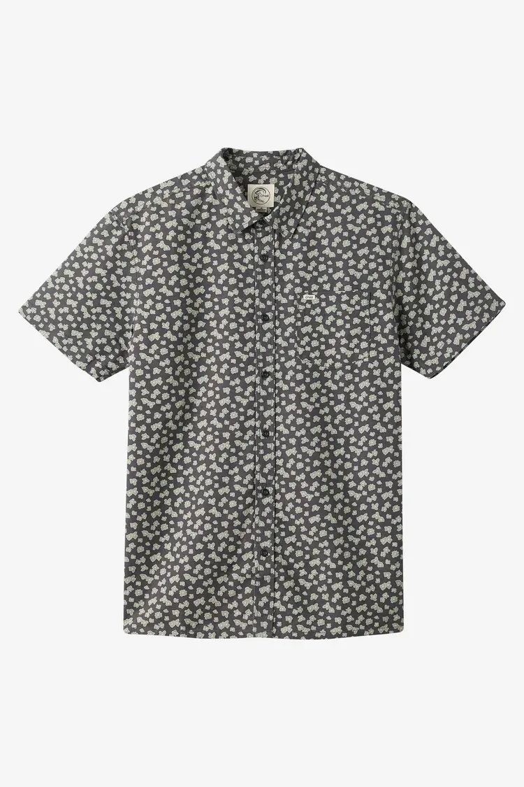 O'Neill MEN'S OG ECO PRINT STANDARD WOVEN TEE