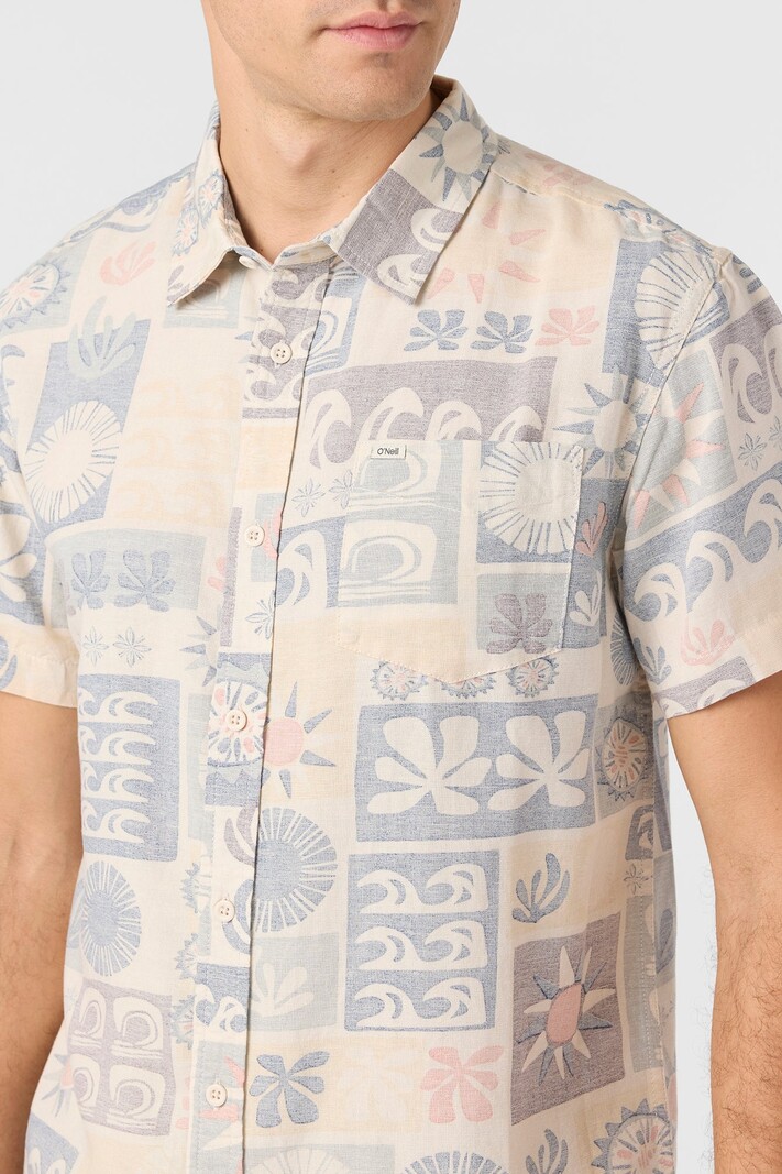 O'Neill HOMMES OG ECO PRINT STANDARD WOVEN TEE