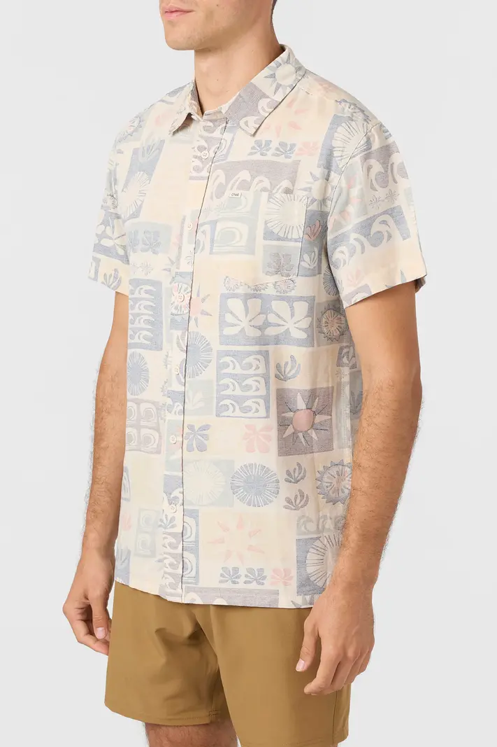 O'Neill HOMMES OG ECO PRINT STANDARD WOVEN TEE