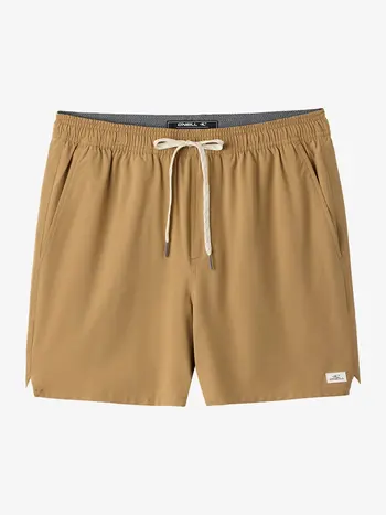 O'Neill MEN'S PERFORM LIGHT LINED EW 17" SHORTS DARK KHAKI 2