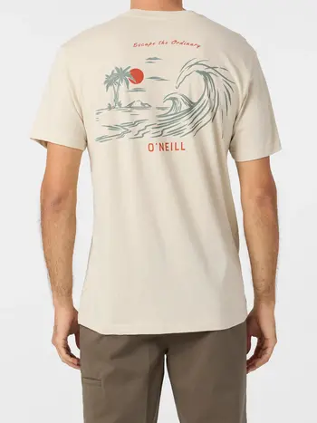 O'Neill HOMMES THE BREAKS TEE KHAKI