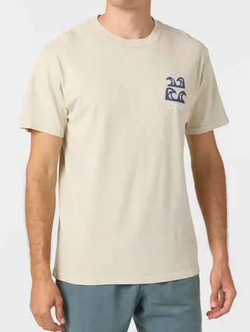 O'Neill MEN'S OG SCENIC TEE KHAKI