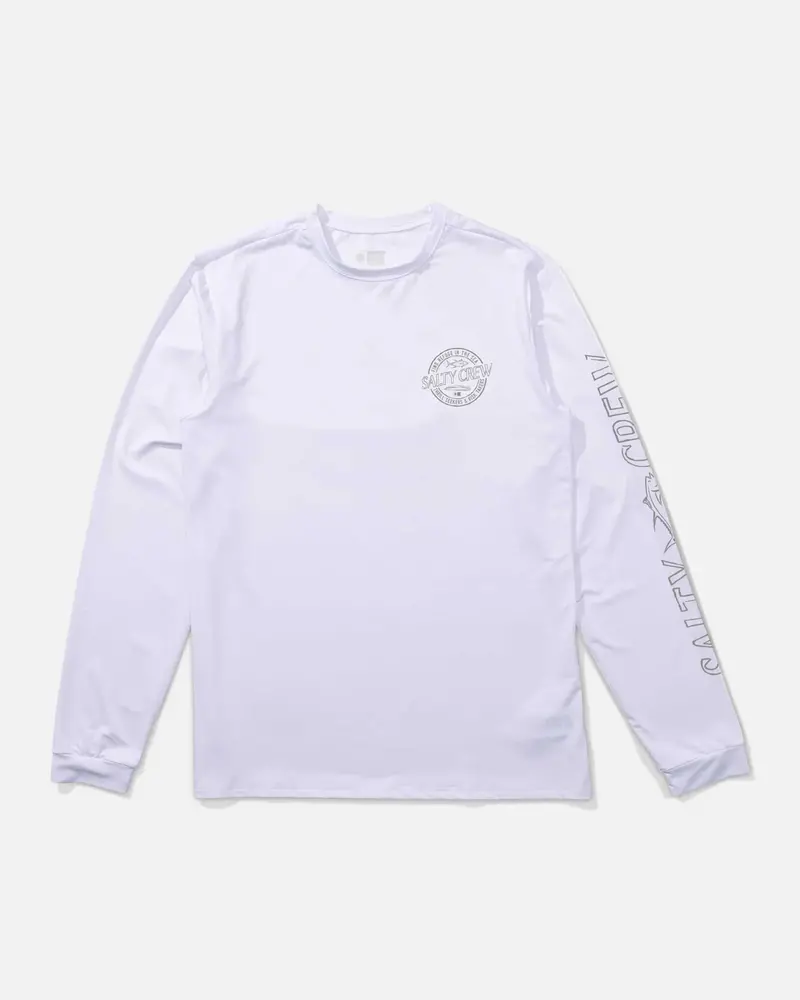 Salty crew HOMMES SKEWED LONG SLEEVE SUNSHIRT