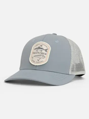 Salty crew HOMMES BAITED RETRO TRUCKER HAT SHARK SKIN