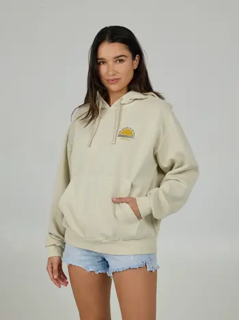 Salty crew WOMEN'S PALMS HOODIE OFF WHITE