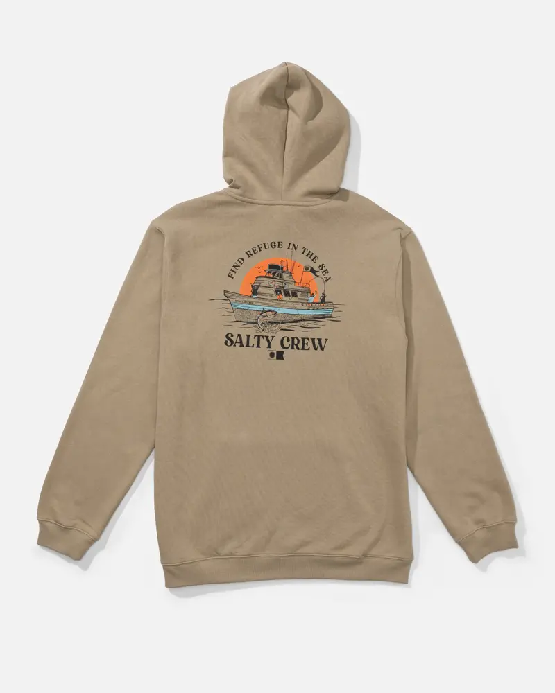 Salty crew HOMMES DAY CHARTER FLEECE HOODIE