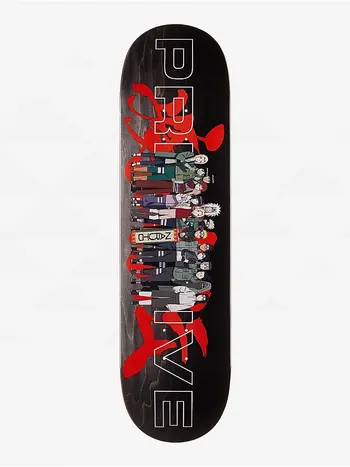 Primitive NARUTO LEAF VILLAGE DECK BLACK 8.25''