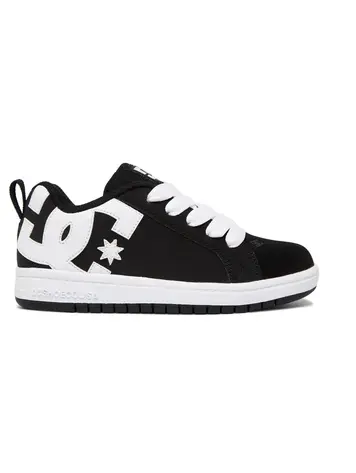 DC Shoes KIDS COURT GRAFFIK BLACK/WHITE