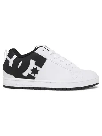 DC Shoes HOMMES COURT GRAFFIK WHITE/BLACK/BLACK