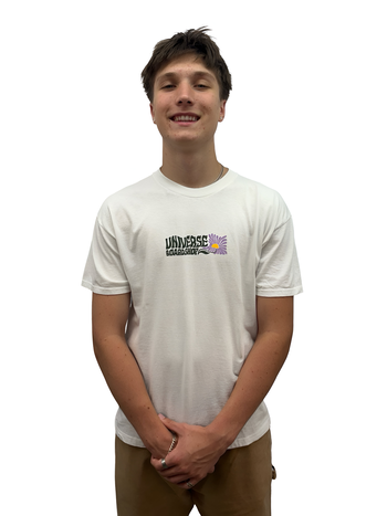 Universe Boardshop BLOOM T-SHIRT WHITE