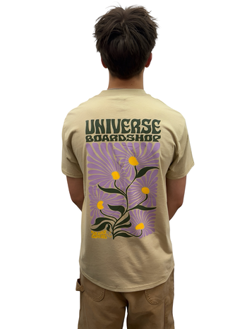 Universe Boardshop BLOOM T-SHIRT SAND