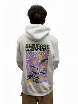 Universe Boardshop BLOOM HOODIE WHITE