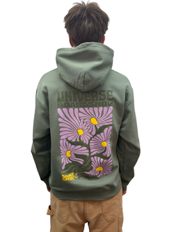 Universe Boardshop BLOOM HOODIE GREEN