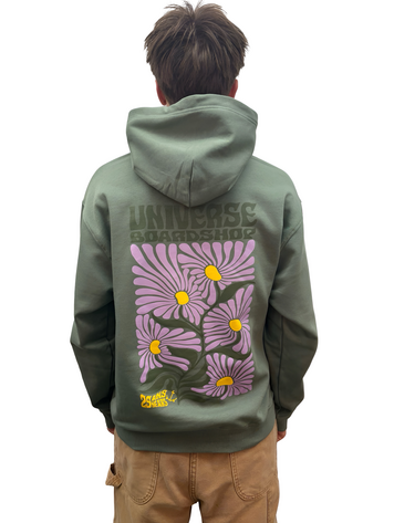 Universe Boardshop BLOOM HOODIE GREEN