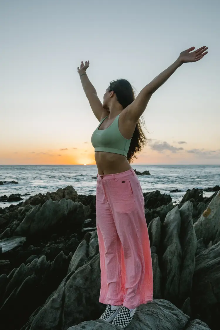 Notice the reckless ZIA'S BEACH PANTS