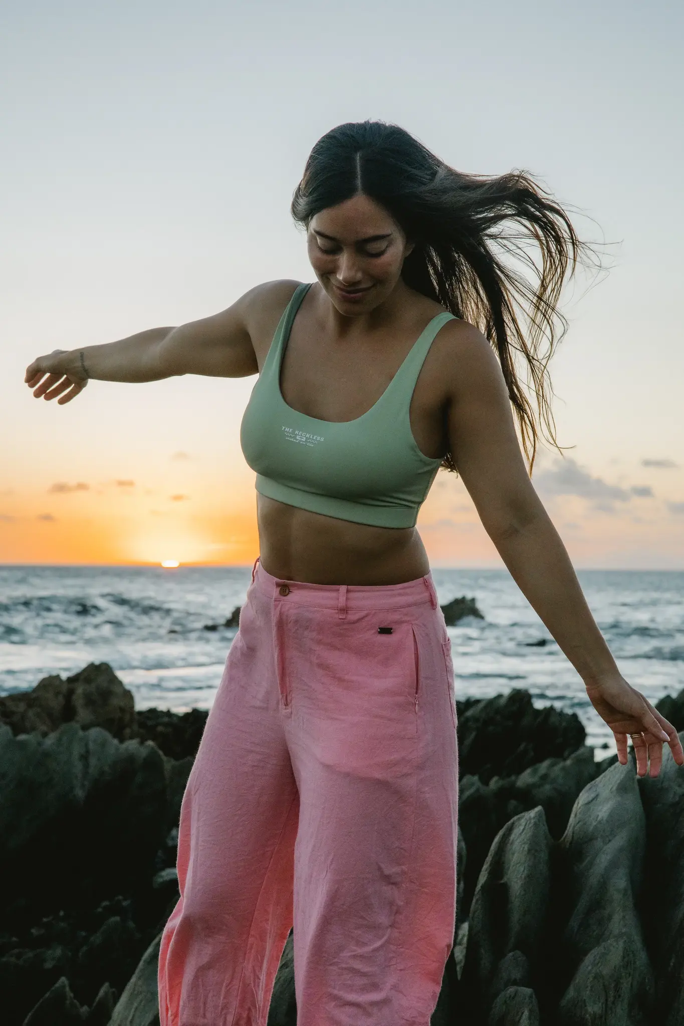 Notice the reckless ZIA'S BEACH PANTS