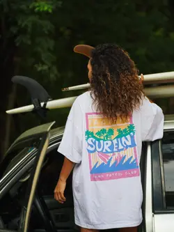 Notice the reckless DAWN PATROL OVERSIZED TEE WHITE