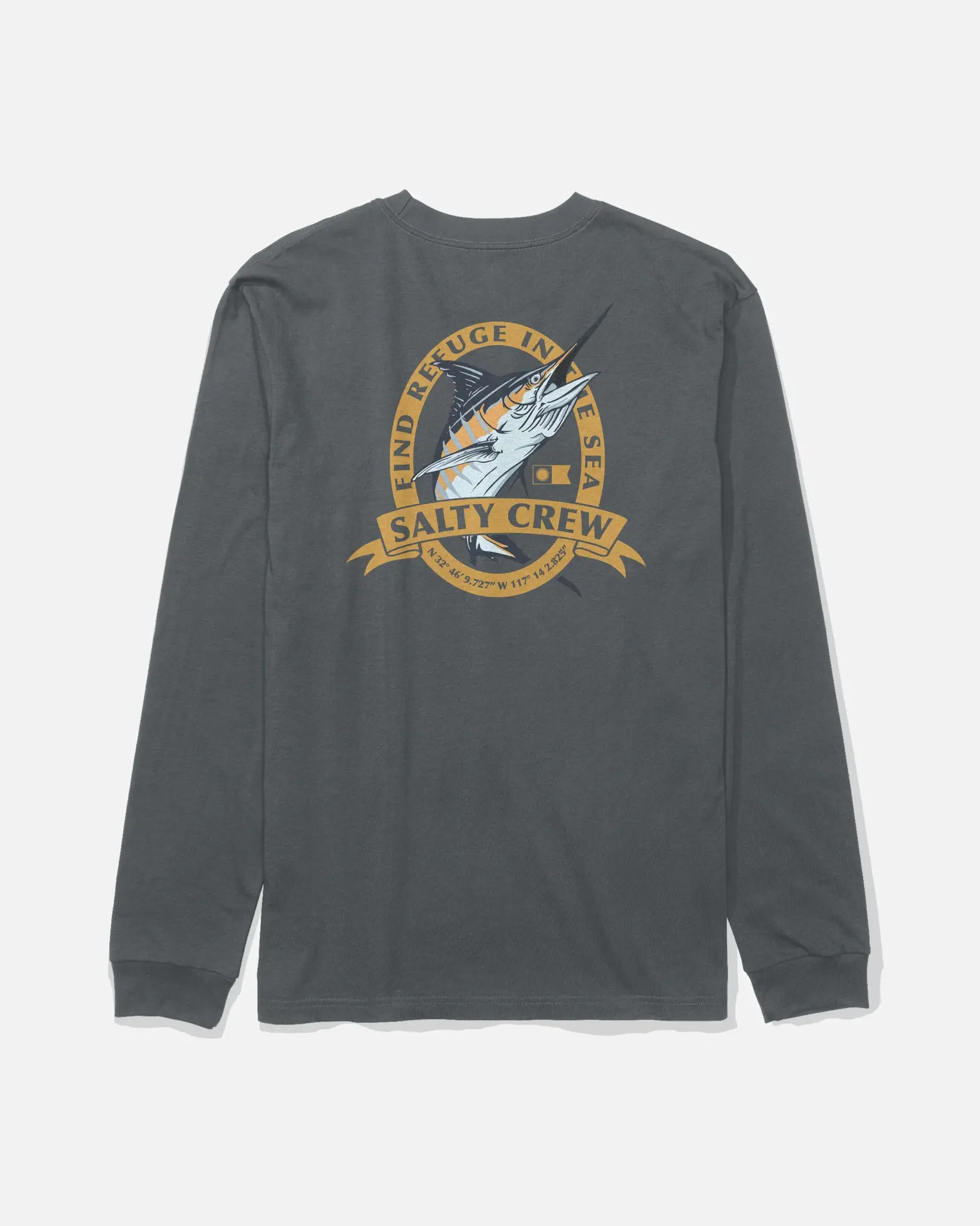 Salty crew MEN'S BILL CLUB LONG SLEEVE TEE