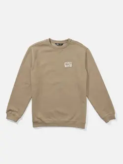 Salty crew MEN'S CRAFTED CREW FLEECE STONE