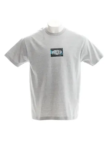 Frosted Skateboards MEN'S STATIC LOGO T-SHIRT HEATHER GREY