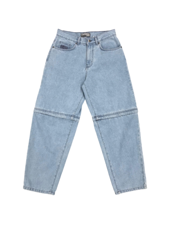 Frosted Skateboards MEN'S TRANSFORMER PANTS LIGHT BLUE