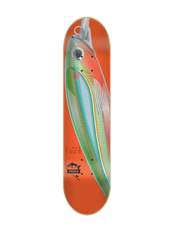 PREMIUM SKATEBOARDS RAPALA DECK ORANGE 8.25"