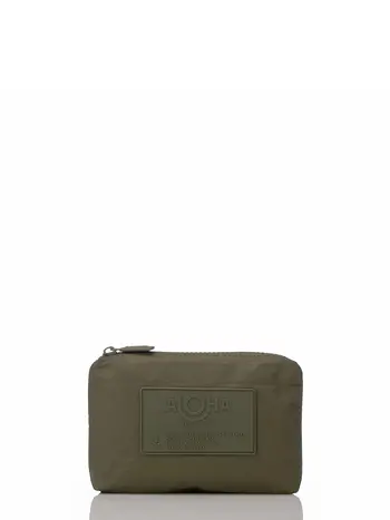 Aloha MINI POUCH MONOCHROME OLIVE