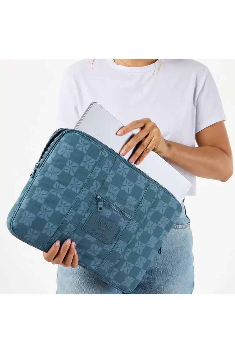 Aloha PUA CHECK KEEP IT LIGHT LAPTOP CASE