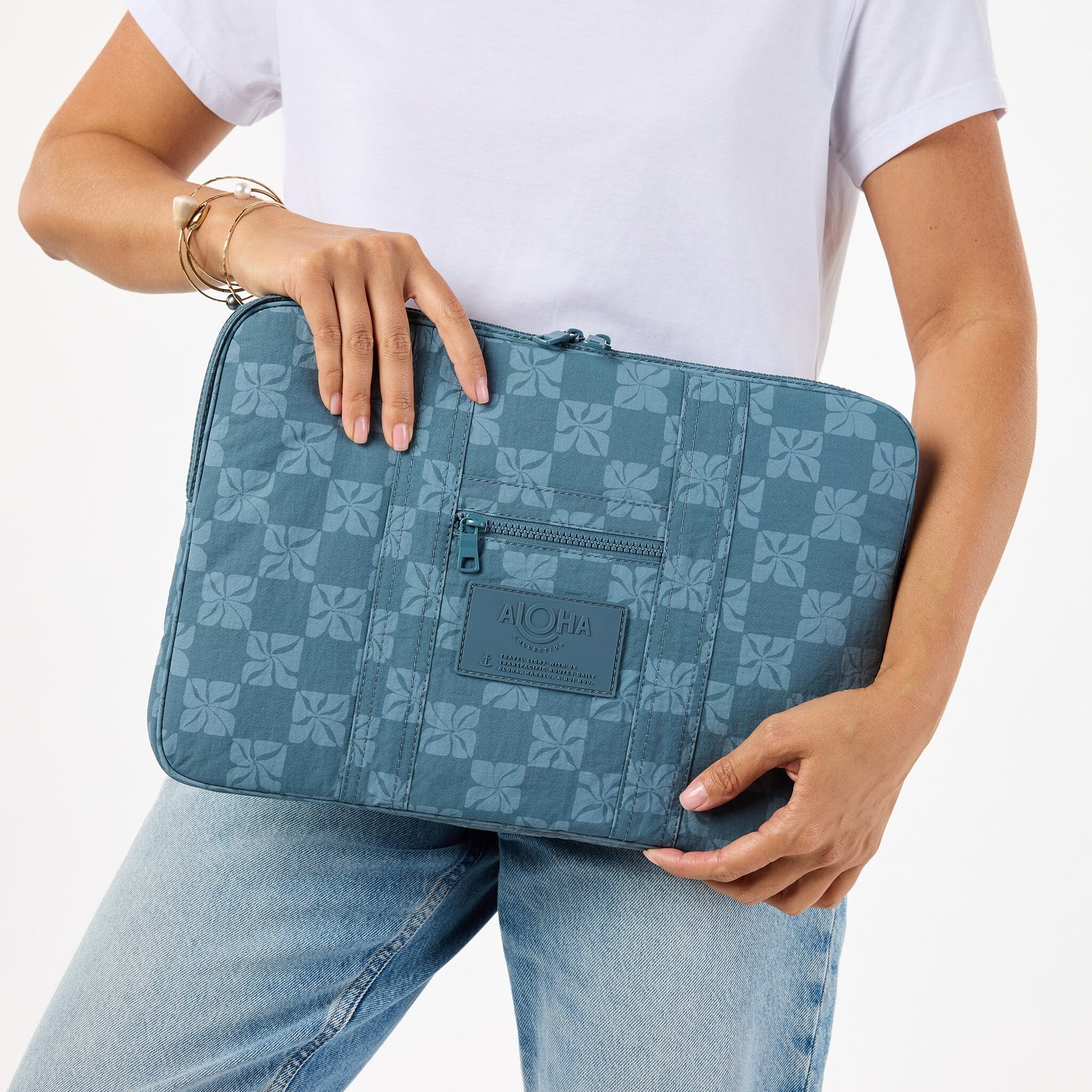 Aloha PUA CHECK KEEP IT LIGHT LAPTOP CASE