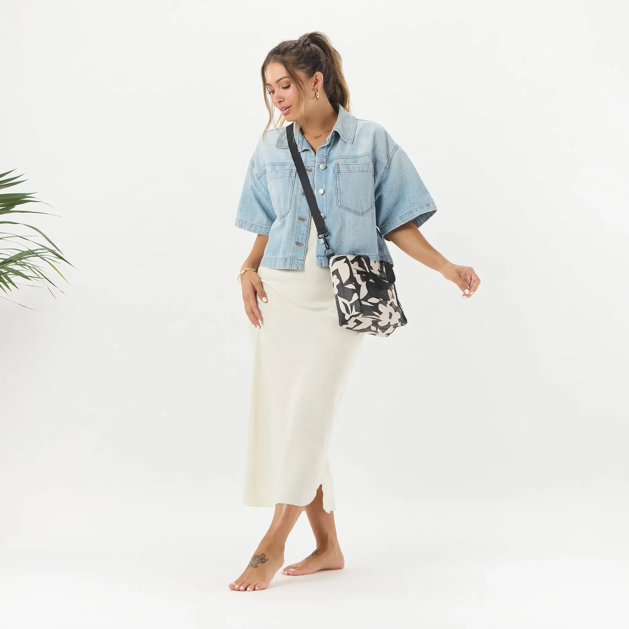 Aloha FALL FLOWERS CROSSBODY