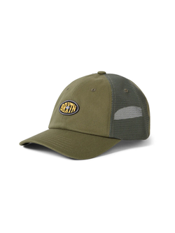 Brixton MEN'S LARGO NP LP SNAPBACK HAT OLIVE