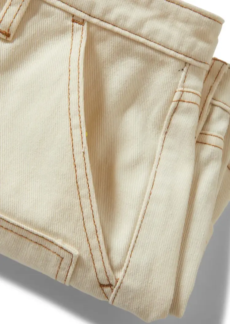 Brixton FEMMES ESSEX CUT OFF PAINTER SHORTS