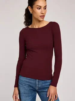 Gentle fawn INGRID LONG SLEEVE MERLOT