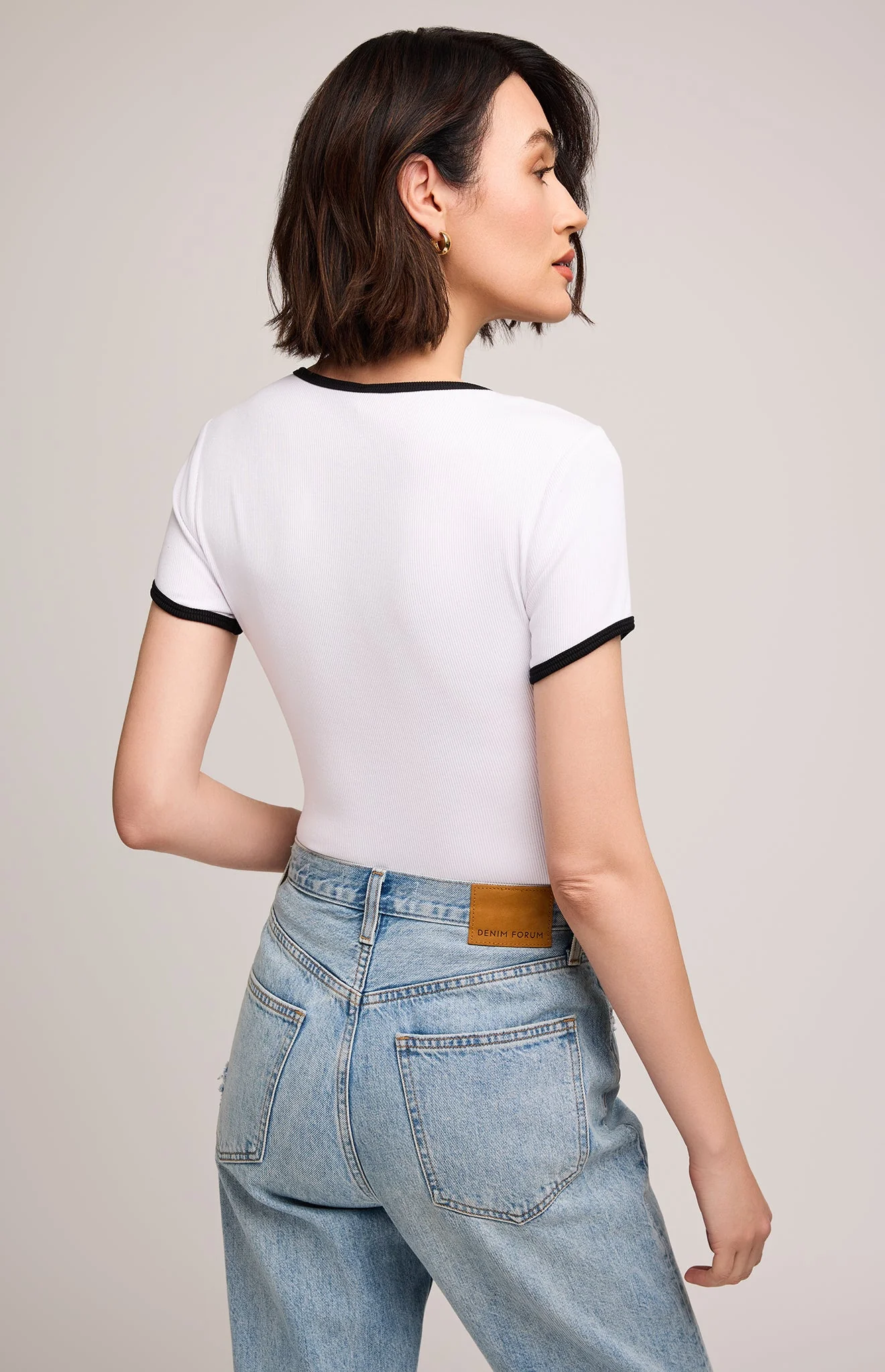 Gentle fawn SHANIA RIBBED T-SHIRT