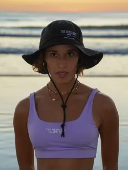 Notice the reckless THE RECKLESS BUCKET HAT BLACK