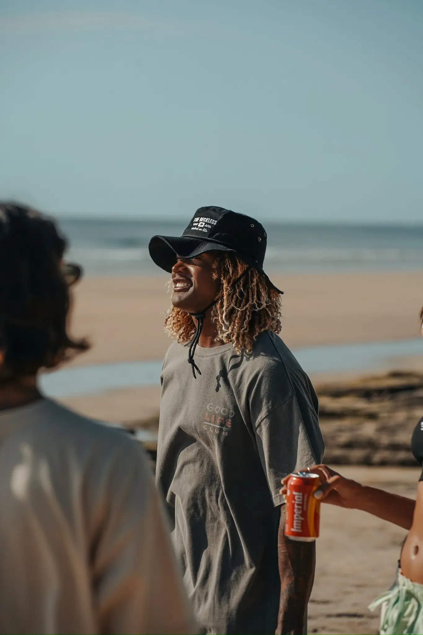 Notice the reckless THE RECKLESS BUCKET HAT