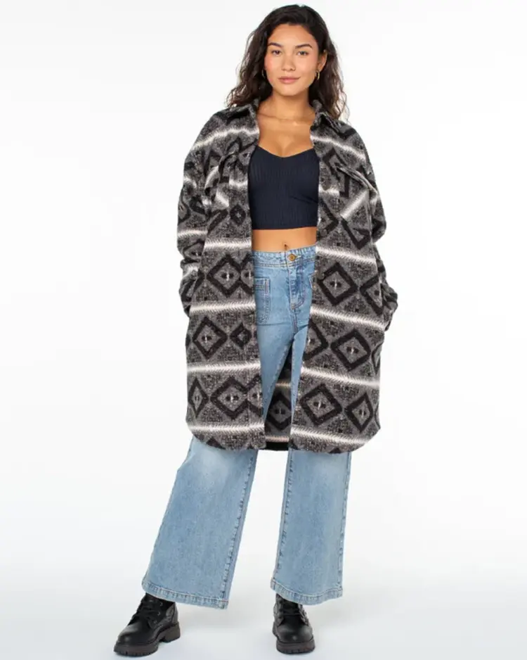 Roxy WALKABOUT LS JACKET FLEECE