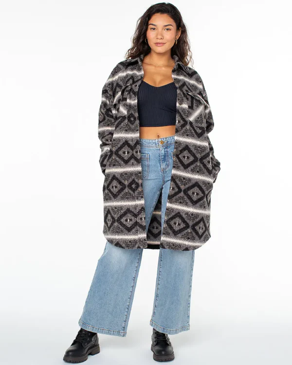 Roxy WALKABOUT LS JACKET FLEECE