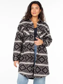 Roxy WALKABOUT LS JACKET FLEECE PHANTOM