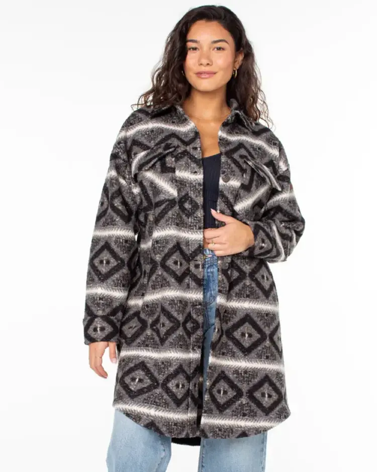 Roxy WALKABOUT LS JACKET FLEECE