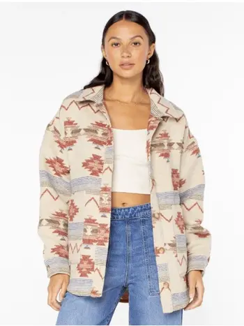 Roxy WOMEN'S CARI REVO LS JACKET PARCHMENT BAJA