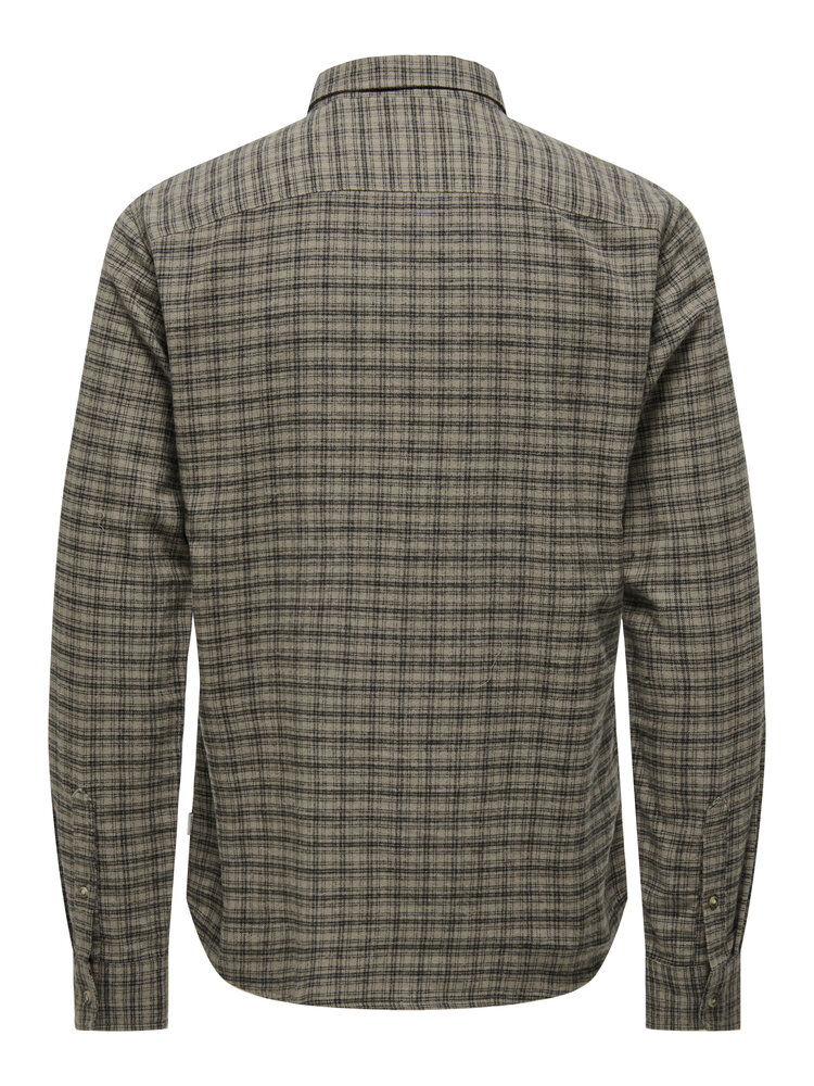 Only & Sons HOMMES GUDMUND CHECK LS SHIRT